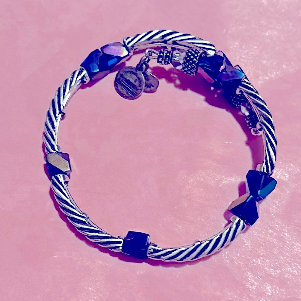 Alex and Ani Vintage Sixty Six energy technology bracelet